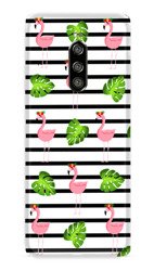 CASEGADGET CASE OVERPRINT FLAMINGOS AND LEAVES SAMSUNG GALAXY A20S