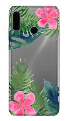 CASEGADGET CASE OVERPRINT LEAVES AND FLOWERS LENOVO MOTO P40 PLAY