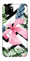 CASEGADGET CASE OVERPRINT PINK FLOWER AND LEAVES OHUAWEI Y5P