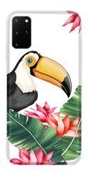 CASEGADGET CASE OVERPRINT TOUCAN AND LEAVES SAMSUNG GALAXY S20 PLUS