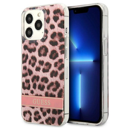 GUESS GUHCP13LHSLEOP IPHONE 13 PRO / 13 6.1 "PINK / PINK HARDCASE LEOPARD
