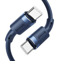 JOYROOM DURABLE USB TYPE C - USB TYPE C 3A CABLE 1.8M BLUE (S-1830N9)