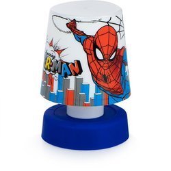 SPIDERMAN NIGHT LAMP CHANGING THE COLORS  EXHIBITION
