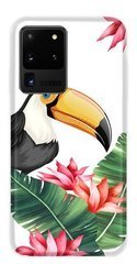 V CASE OVERPRINT TOUCAN AND LEAVES SAMSUNG GALAXY S20 ULTRA