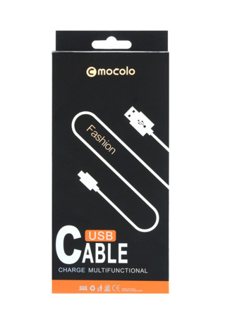(4903) CABLE USB4 MOCOLO 2M DURABLE LIGHTNING BLACK