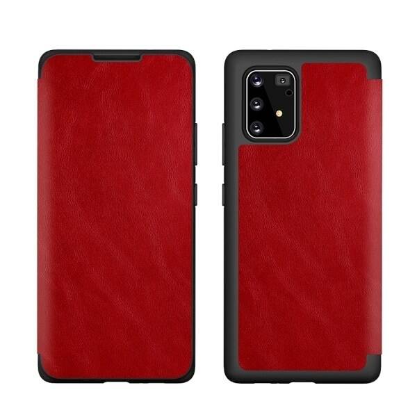 BELINE LEATHER BOOK IPHONE 12 MINI 5.4 "RED / RED CASE