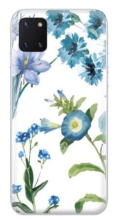 CASEGADGET OVERPRINT BLUE FLOWERS SAMSUNG GALAXY NOTE 10 LITE