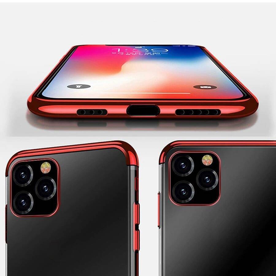 CLEAR COLOR CASE METALLIC COVER GEL COVER FOR XIAOMI REDMI NOTE 11 PRO + 5G / 11 PRO 5G / 11 PRO RED
