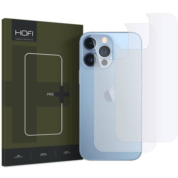 HOPI HYDROFLEX PRO+ BACK PROTECTOR 2-PACK IPHONE 13 PRO CLEAR HYDROGEL FOIL