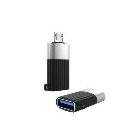 XO ADAPTER NB149-G USB TO MICRO-USB BLACK