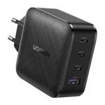 UGREEN FAST CHARGER PPS 65W USB / 3X USB TYPE C QC 3.0 POWER DELIVERY SCP FCP AFC (GALLIUM NITRIDE) BLACK (CD224 70774)