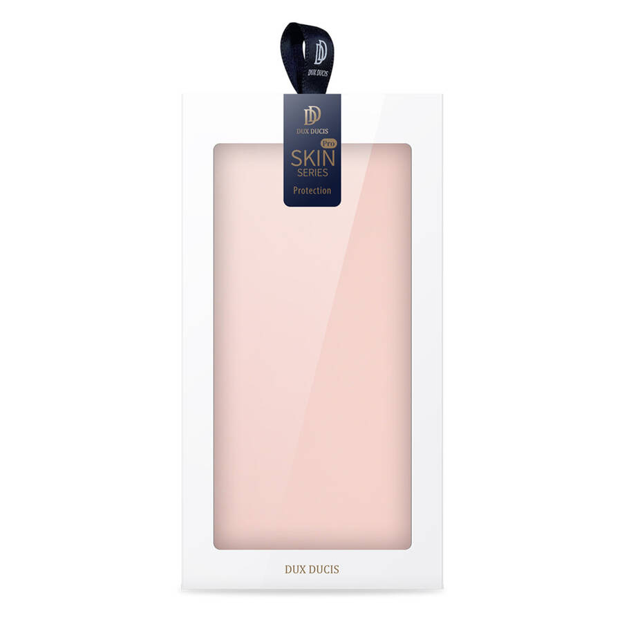 Dux Ducis Skin Pro etui Samsung Galaxy S23 pokrowiec z klapką portfel na kartę podstawka różowe
