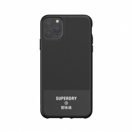 ETUI SUPERDRY MOULDED CASE CANVAS IPHONE 11 PRO MAX CZARNY