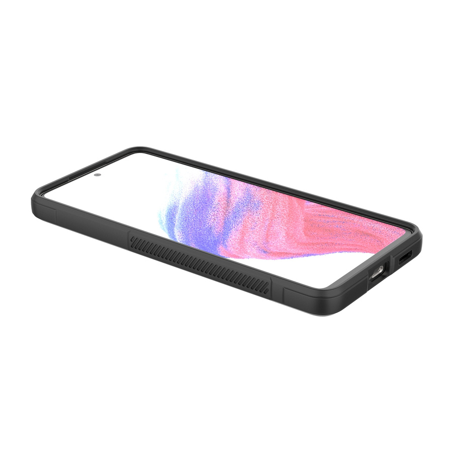 Magic Shield Case etui do Samsung Galaxy A53 5G elastyczny pancerny pokrowiec czerwony