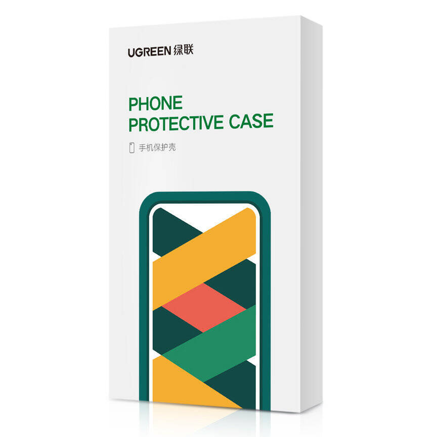 Ugreen Protective Silicone Case gumowe elastyczne silikonowe etui pokrowiec iPhone 13 Pro Max niebieski