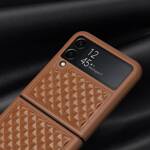 Dux Ducis Venice etui Samsung Galaxy Z Flip 4 skórzany pokrowiec brązowe